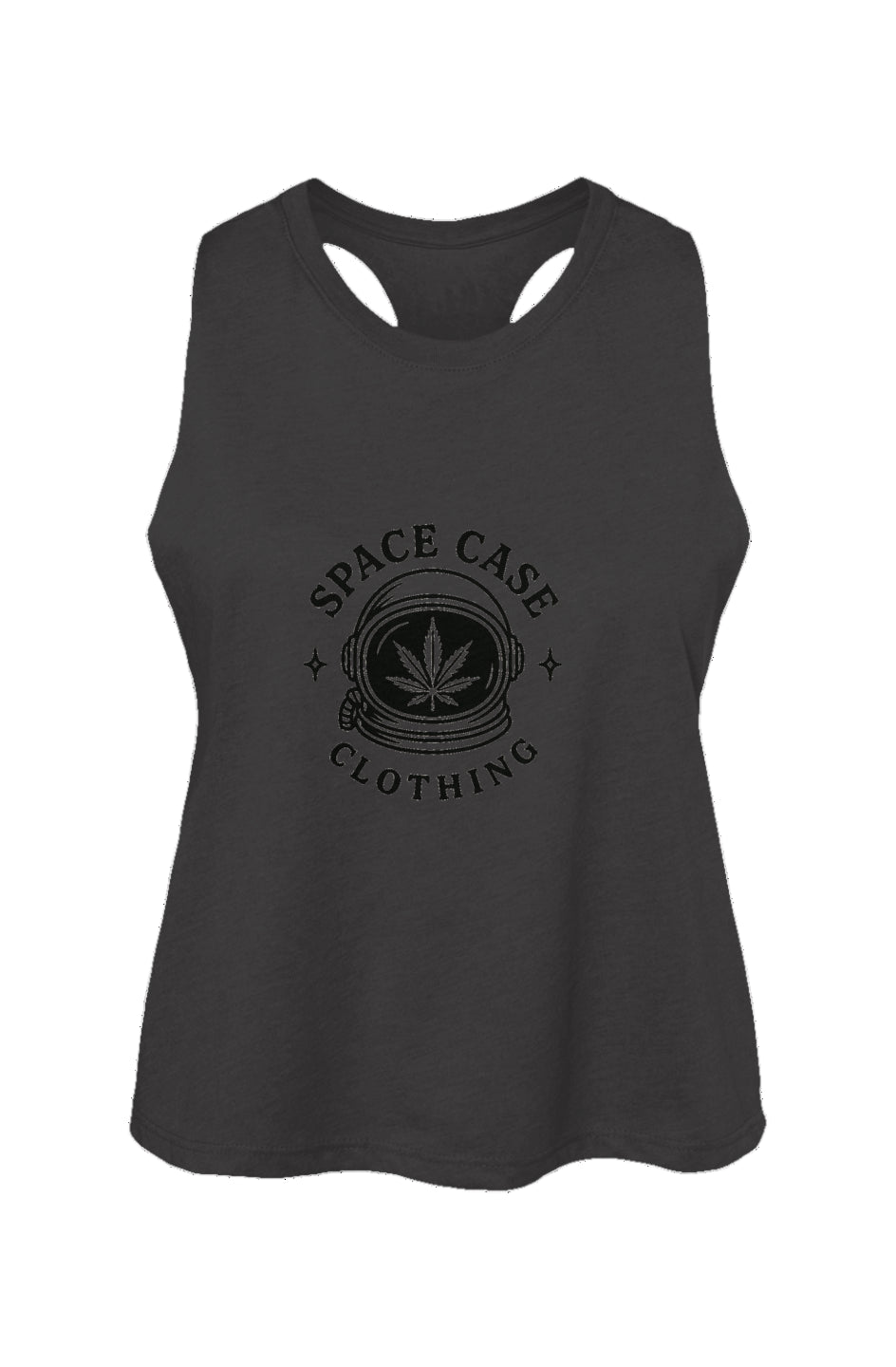 Space Case Racerback Cropped Tank
