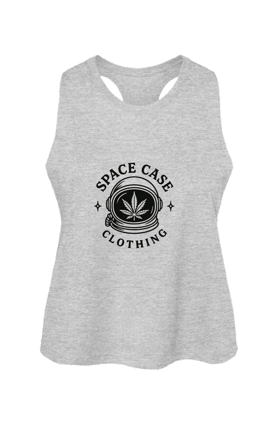 Space Case Racerback Cropped Tank