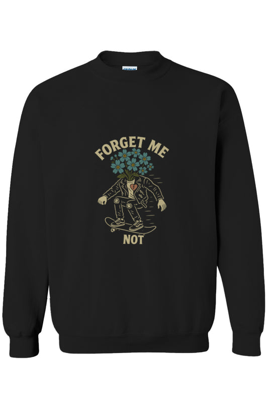Mens Forget Me Crewneck Sweater