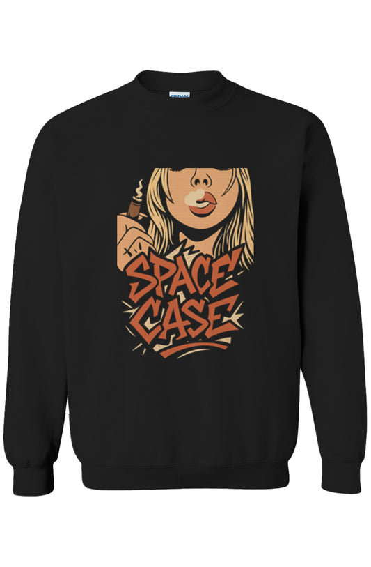 Mens Space Baddie Crewneck Sweater