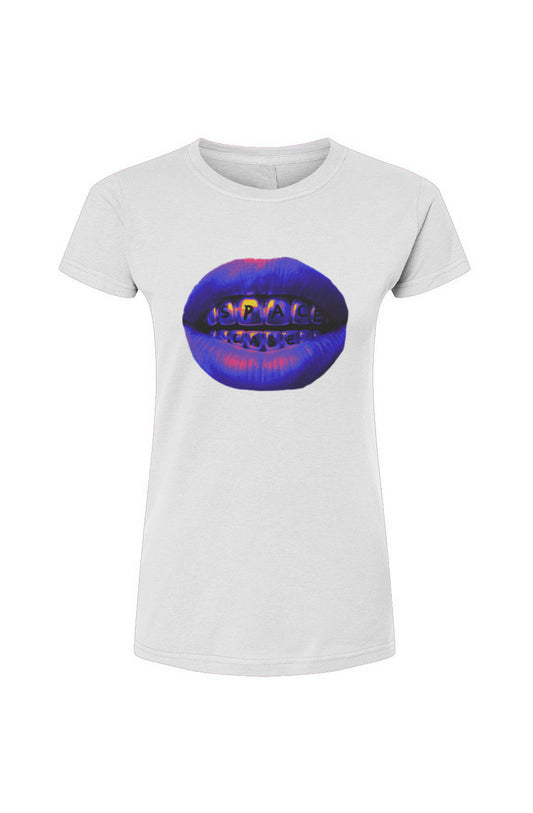 Women Grillz Tee - White