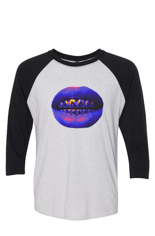 Men Grillz Raglan Tee